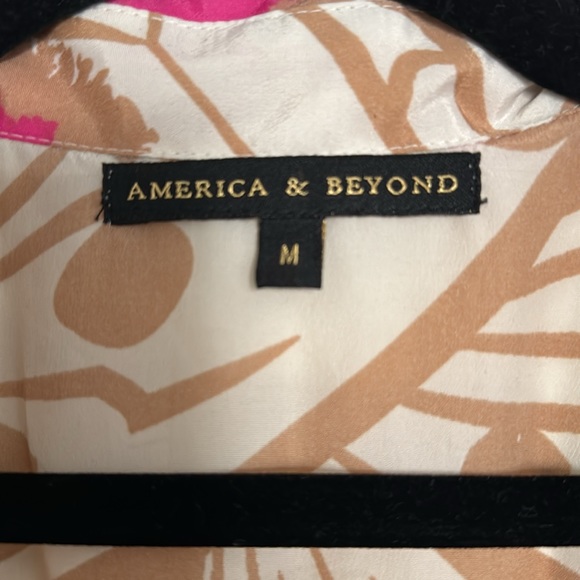 America and Beyond Button Down Dress - Picture 4 of 4